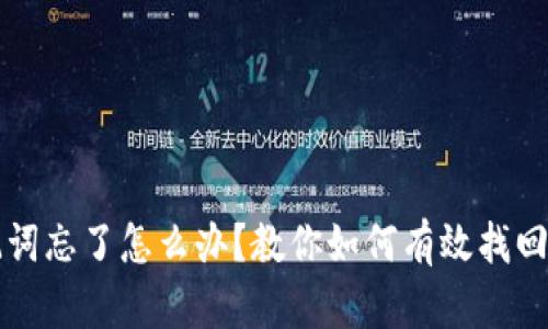 小狐狸钱包助记词忘了怎么办？教你如何有效找回和保护你的资产