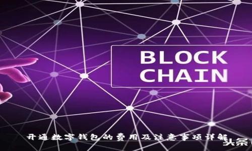 开通数字钱包的费用及注意事项详解