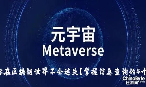 如何确保你在区块链世界不会迷失？掌握信息查询的4个关键技巧！